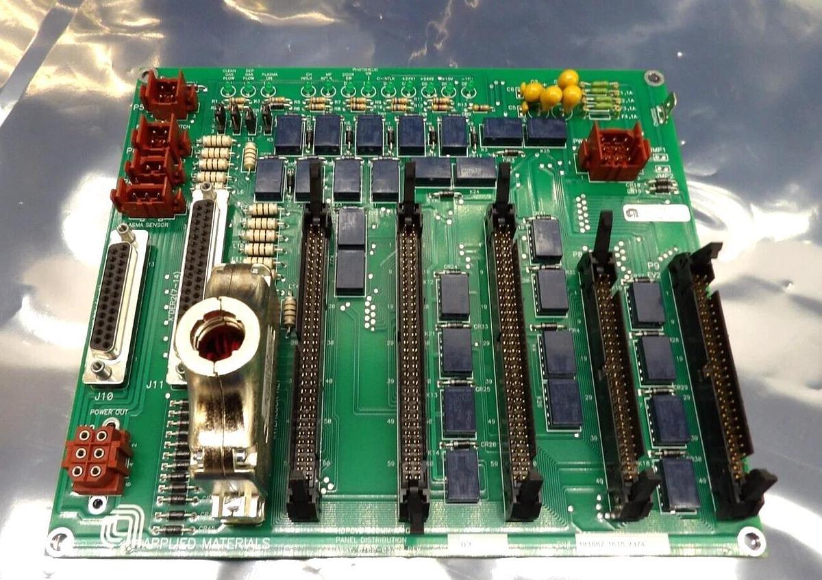Used AMAT Applied Materials 0100-03320 HDPCVD 300mm AP Gas Distribution PCB Working