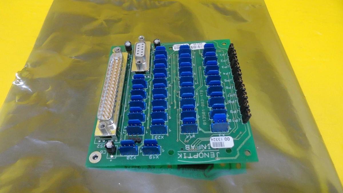 Used Jenoptik 812100019 Interface Board PCB 083-25 INFAB Used Working