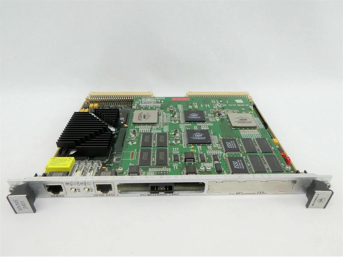 Used Motorola 01W3394F10G SBC Single Board Computer PCB MVME 2401 JEOL JWS-2000 SEM