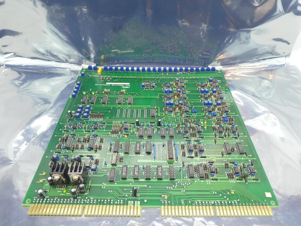 Used JEOL AP002131-03 PCB Card CRT DSPL(1) PB JSM-6300F SEM Working Surplus