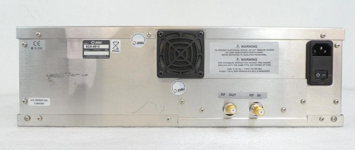 Used JDSU SDA-5510 Stealth Reverse Sweep Manager Analyzer Wavetek Working Surplus