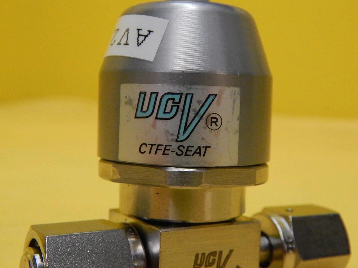 Used Motoyama SUSF316L Pneumatic Valve Normally Closed UCV Series Lot of 5 Used