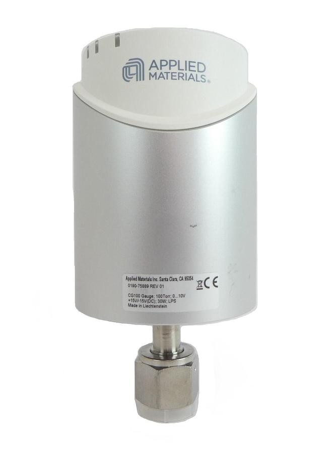Used AMAT Applied Materials 0190-75889 Baratron Transducer CG100 Working Surplus