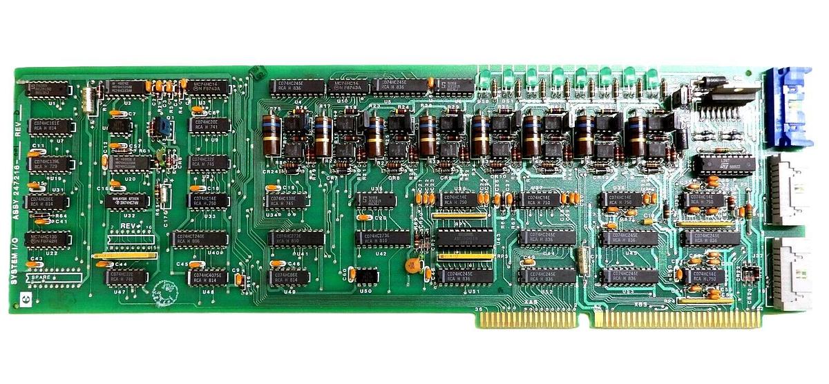 Used Electroglas 247216 System I/O Interface PCB Assembly 4085x Horizon PSM Working