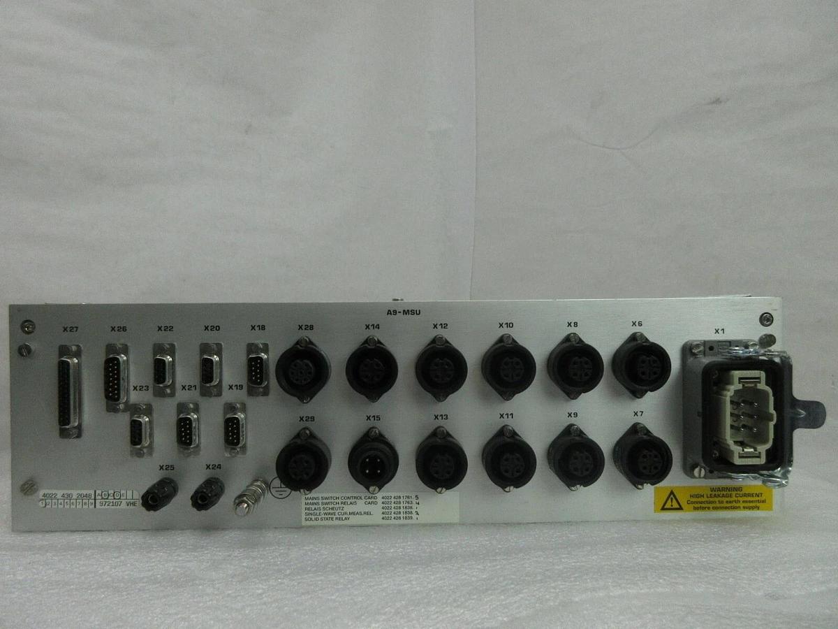 Used ASML 4022.430.2048 Mains Switch Unit 4022.428.1761.5 PAS 5000/2500 Used Working
