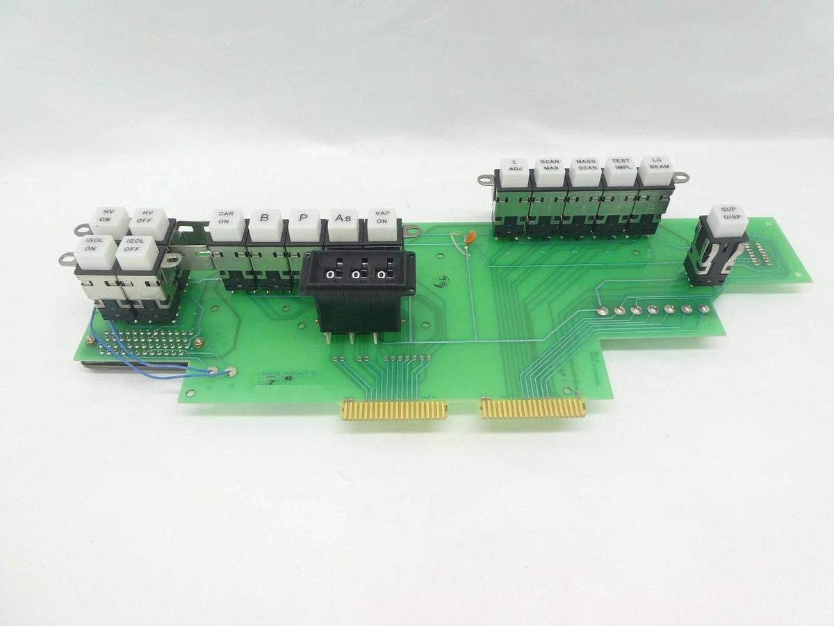 Used Varian Semiconductor Equipment VSEA E-F3944003 Source Control PCB Rev. J Working
