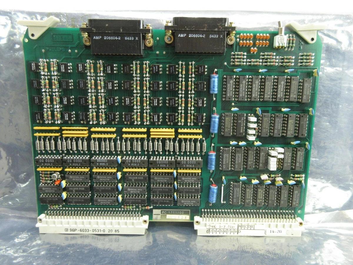 Used Philips 9406.217.1100 Processor PCB Card PC 1711/00 ASML PAS 5000/2500 Used