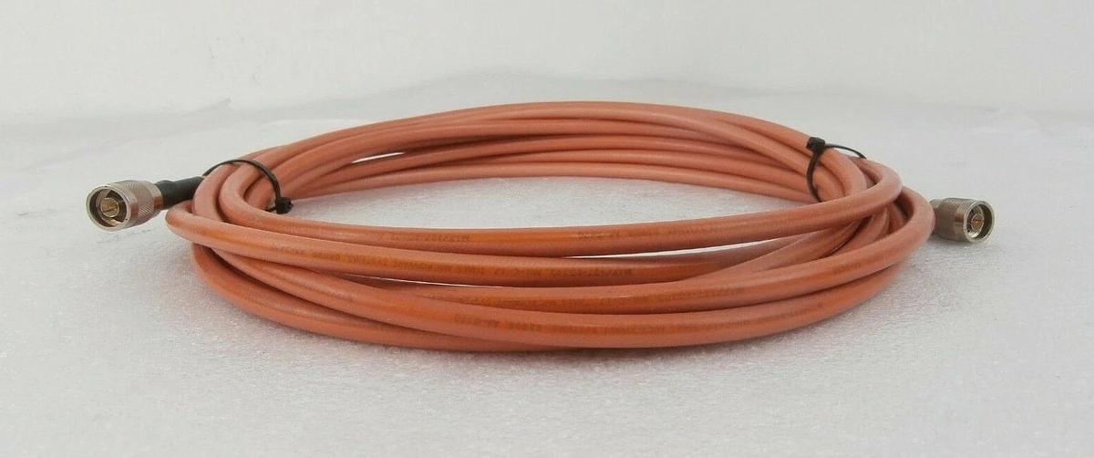 Used Times Microwave Systems 68999 RF Cable 24 Foot Ulvac Enviro II Working Surplus