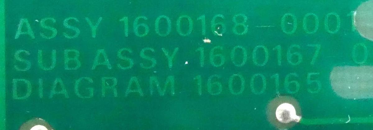 Used Texas Instruments 1600168-0001 Communcation Expander PCB Card 115684001 Working