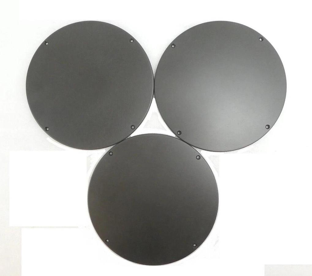 Used Lam Research 4420 200mm Baffle Plate Cover Lot of 3 Rainbow Etcher Working