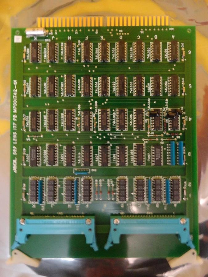 Used JEOL MP0021742-01 DEF LENS ITF PB Interface PCB Card EM-2010F Working