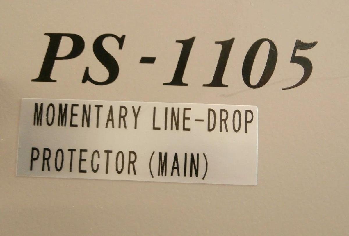 Used Fuji Electric PS-1105U Momentary Line Drop Protector PS-1105 Hitachi Working