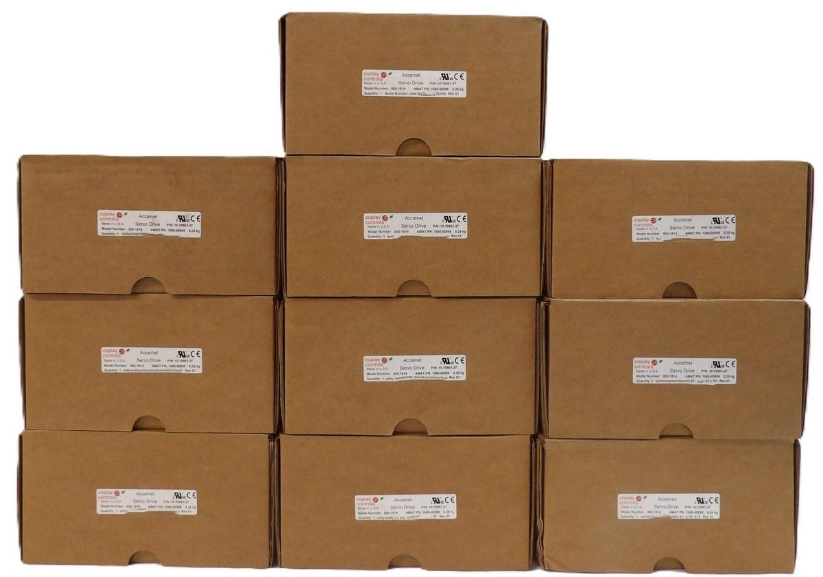Copley Controls 800-1814 Single Axis Servo Drive Lot of 10 New