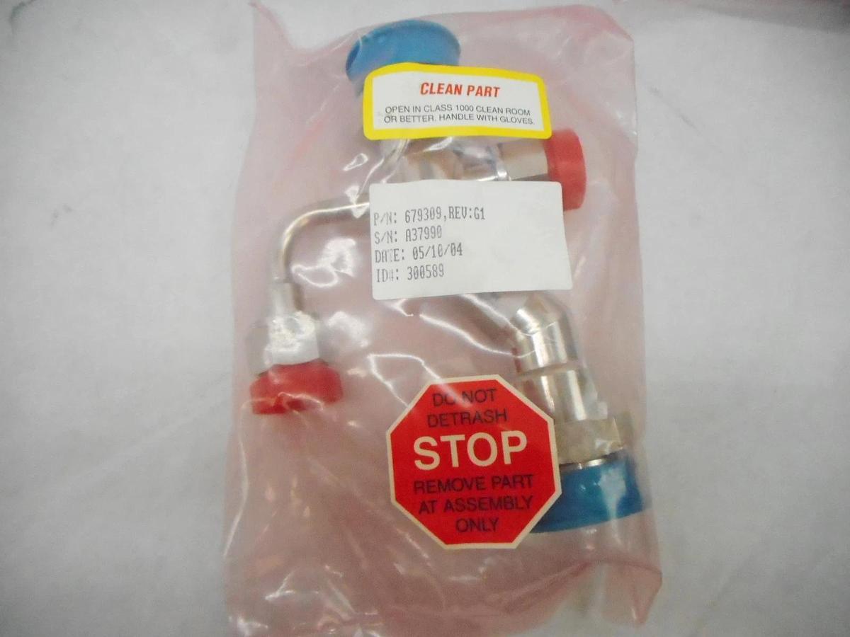 Swagelok 679309 Exhaust Line Fitting Reseller Lot of 2 New Surplus