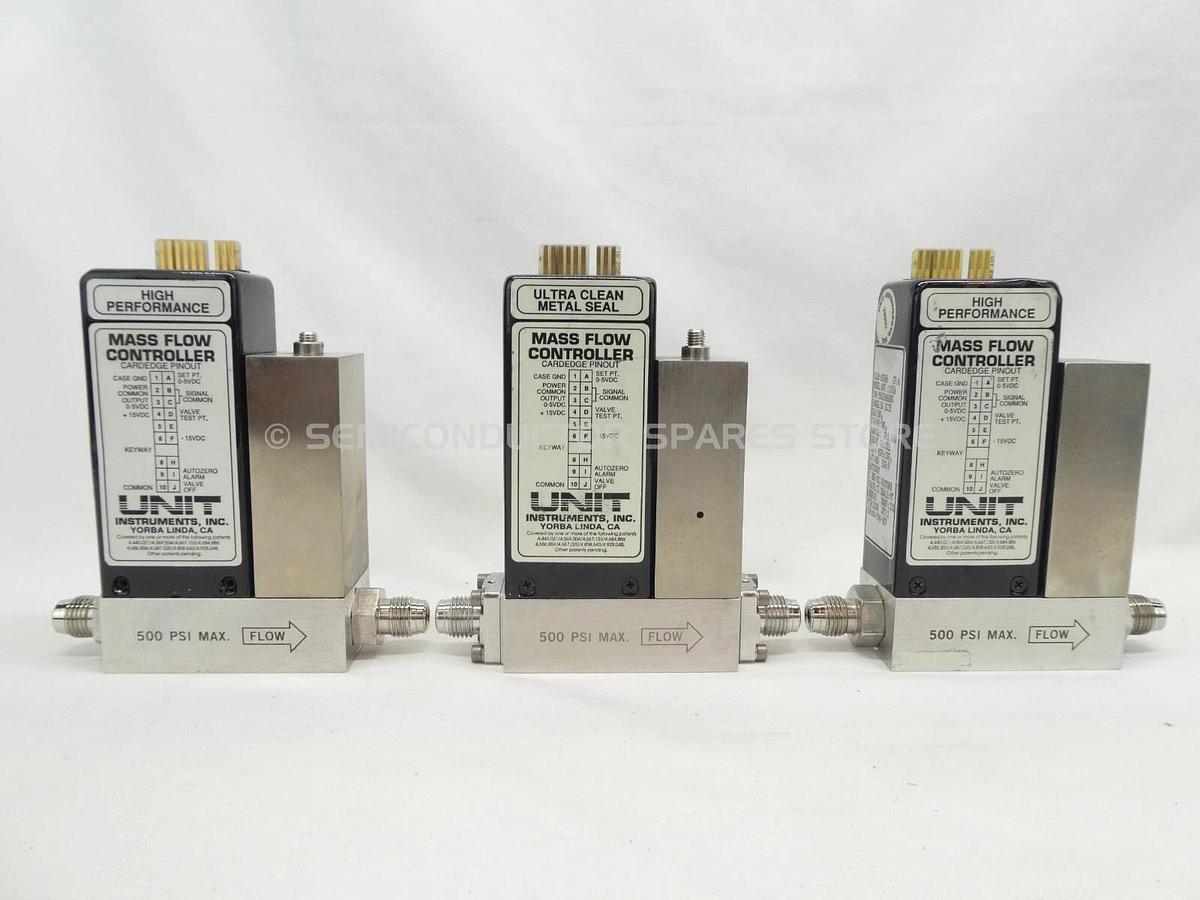 Used UNIT Instruments Mass Flow Controller MFC UFC-1100A UFC-1160A Lot of 21 Untested