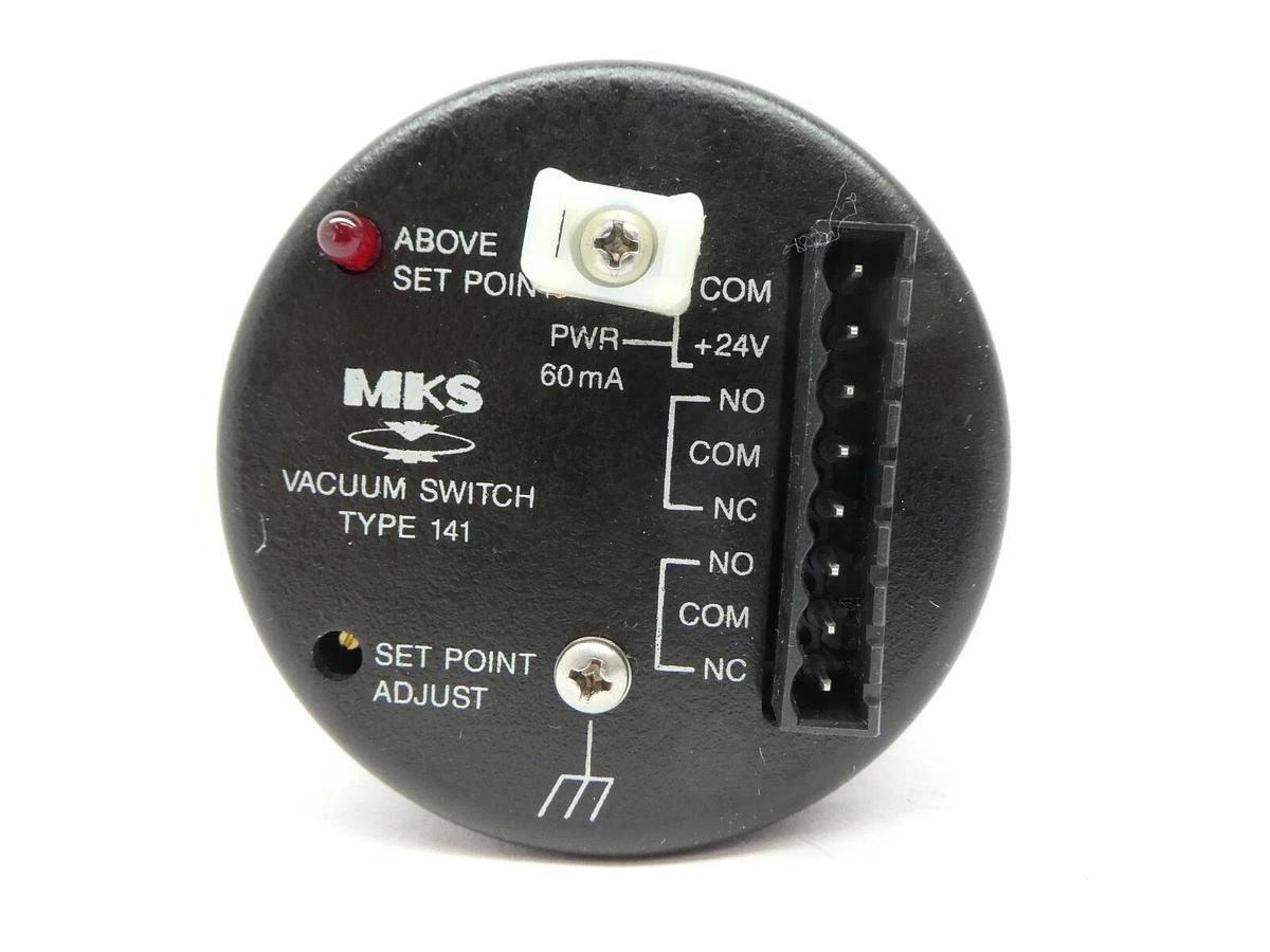 Used MKS Instruments 141AA-00010BB-S Baratron Vacuum Switch Tested Working Surplus