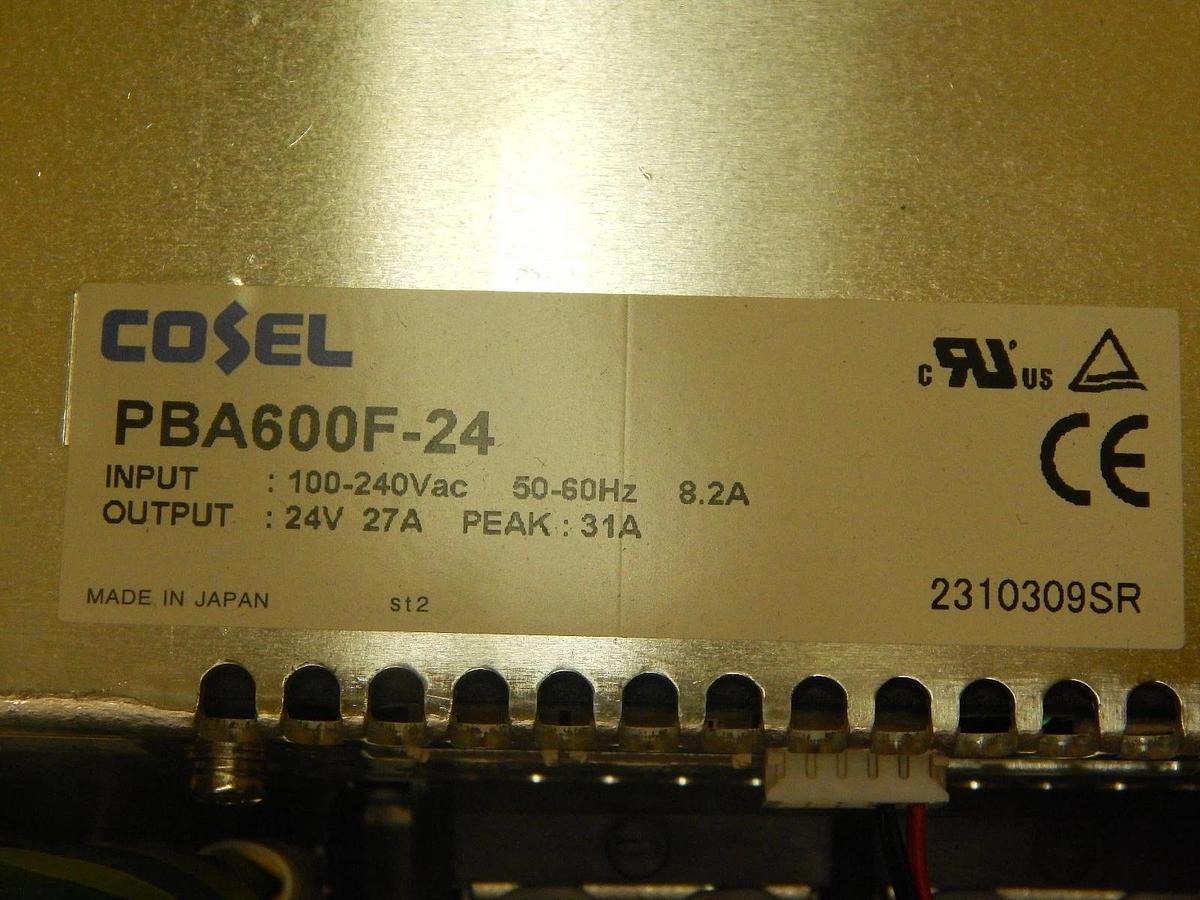 Used TEL Tokyo Electron PS1 Assembly Power Supply Tray PBA600F-24 T-3044SS Used