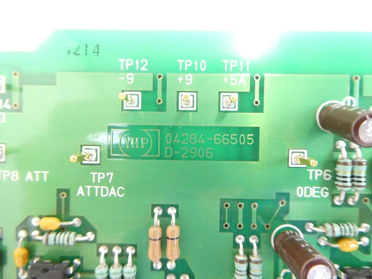 Used HP Agilent 04284-66505 LCR Meter Interface PCB Assembly Working Surplus