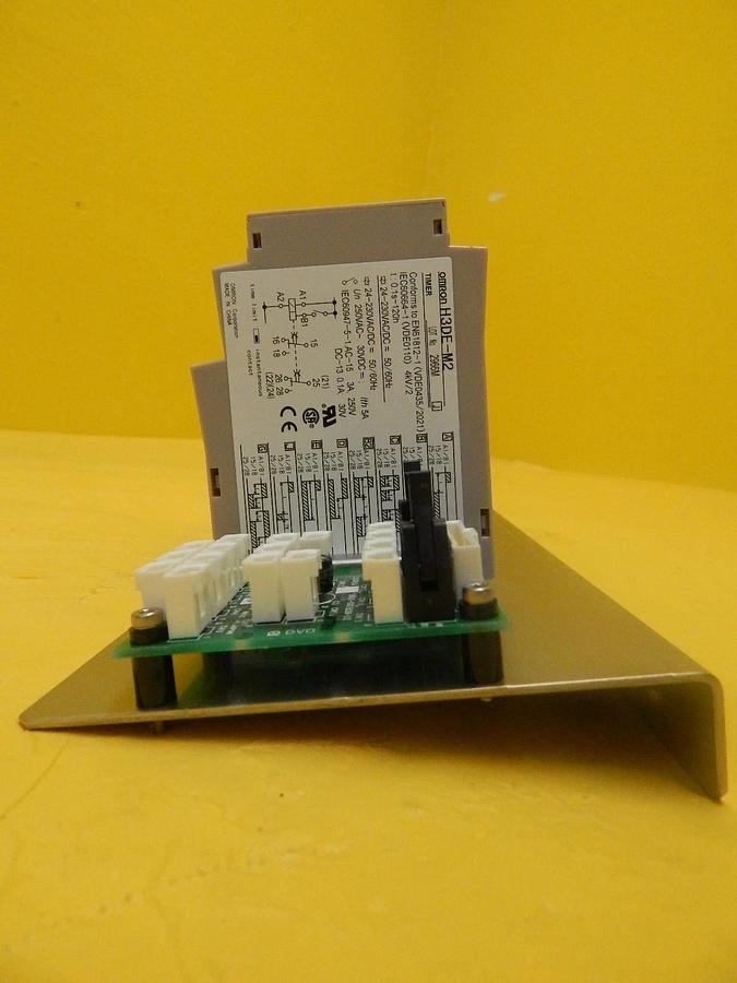 Used TEL Tokyo Electron Time Delay Relay Assembly Omron H3DE-M2 PR300Z Used Working