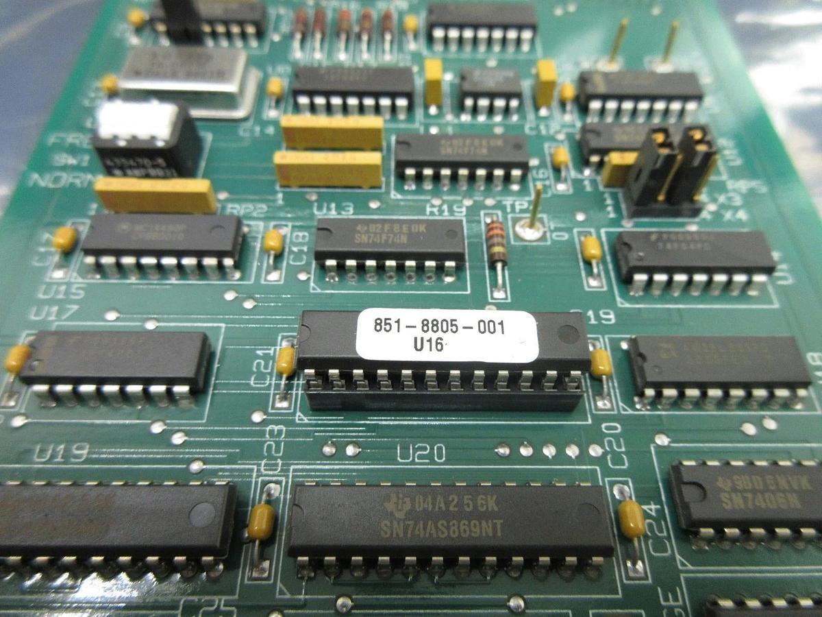 Used Perkin-Elmer 851-8242-006 Processor PCB Card Rev. P SVG ASML 90S Used Working