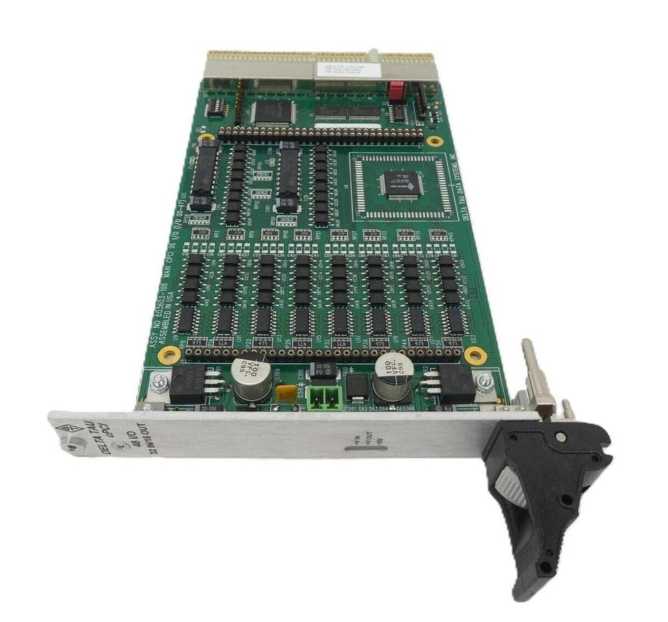Used Delta Tau 603603-106 Main CPCI 96 I/O PCB Card AMAT 0190-15384 Working Surplus