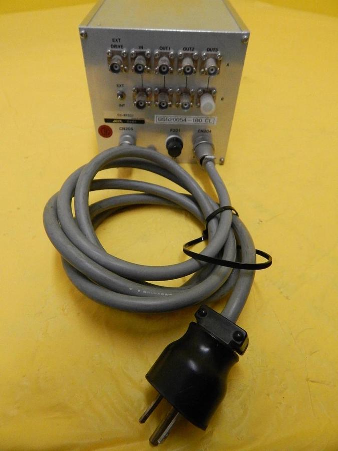 Used JEOL EH-RPS02 Manual Adjustable -/+180° Phase Shifter Used Working