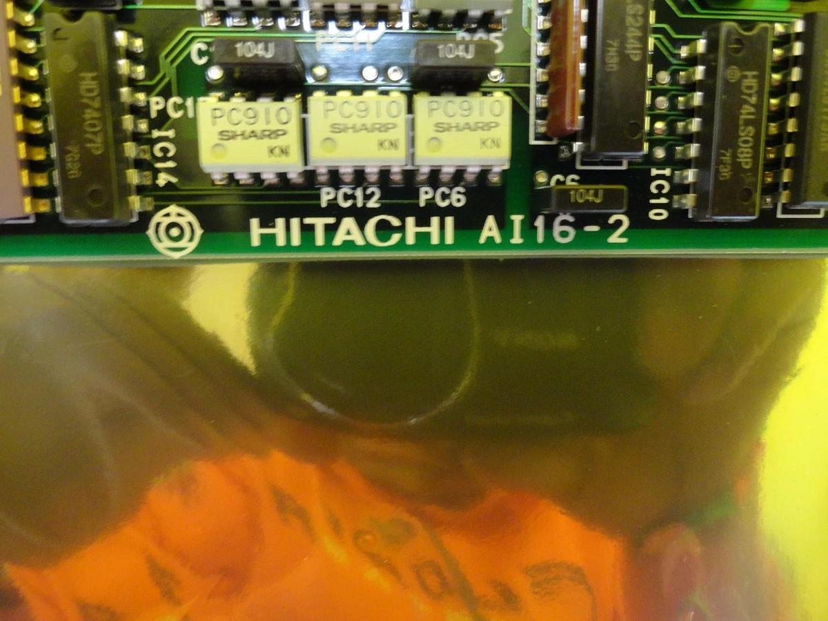 Used Hitachi AI16-2 PCB Card M-511E Microwave Plasma Etching System Working