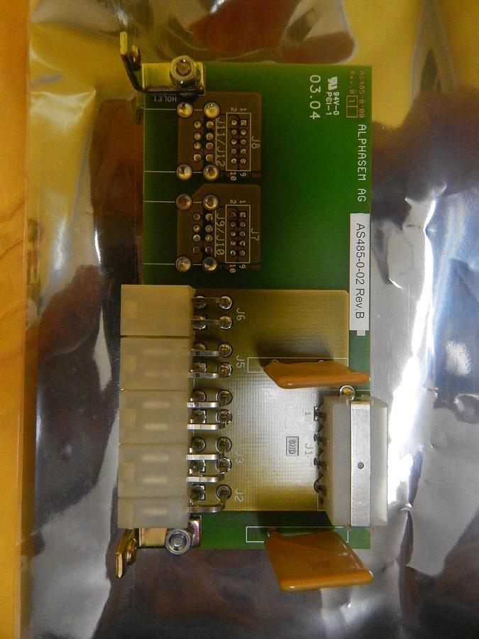 Used Alphasem AG AS485-0-02 Interface Board PCB AS485-0 Used Working