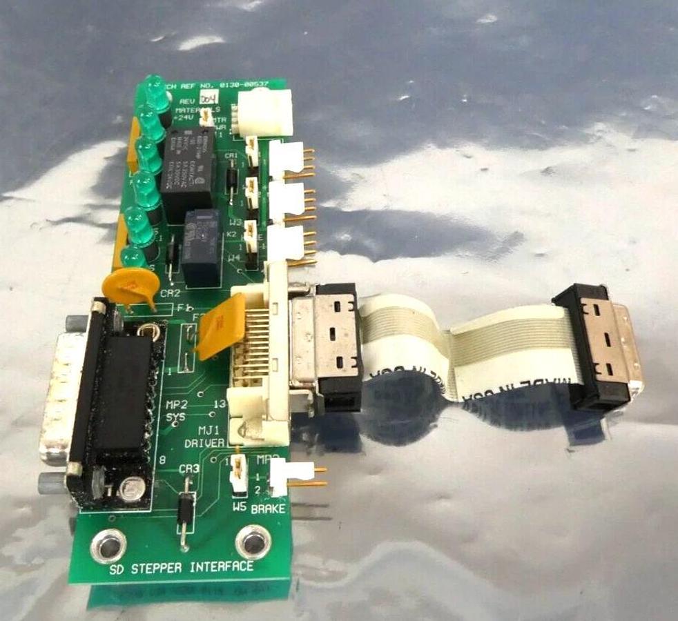 Used AMAT Applied Materials 0130-00537 SD Stepper Interface Lot of 2 Working Surplus