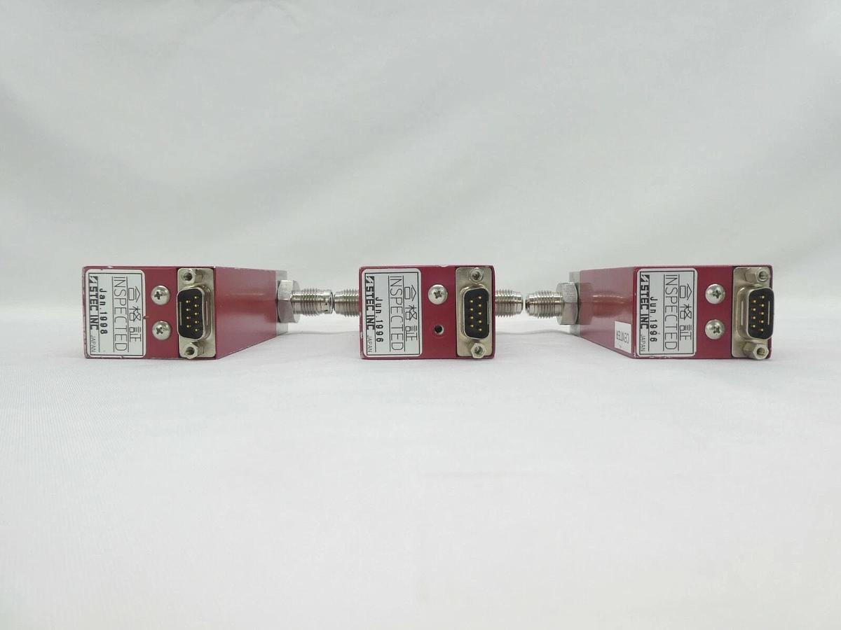 Used STEC SV-P1203 Pneumatic Flow Controller SV-P1000 Reseller Lot of 3 Working Spare