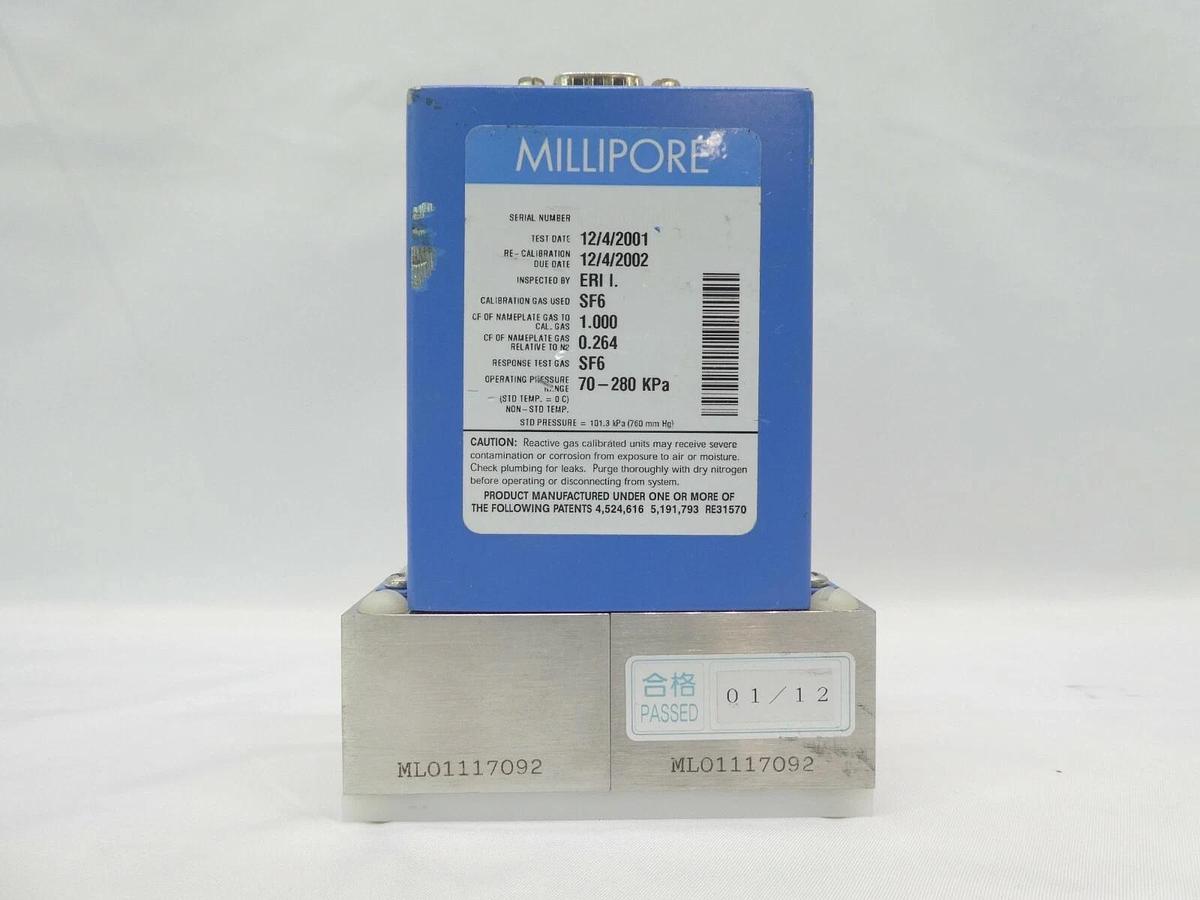 Used Millipore FC-2979MEP5-WM Mass Flow Controller MFC 100 SCCM SF6 Copper Exposed
