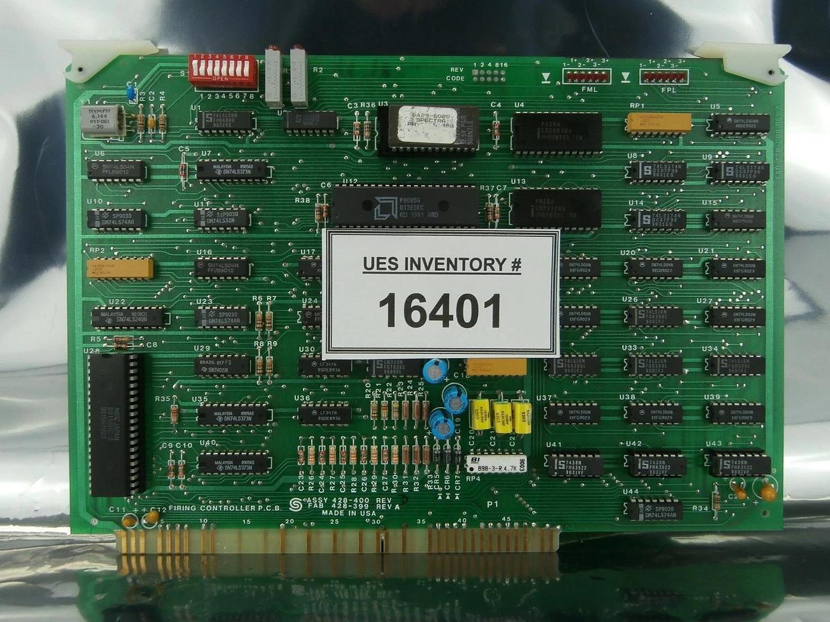Used SCI Solid Controls 428-400 Firing Controller Board PCB Card 428-399 Used Working