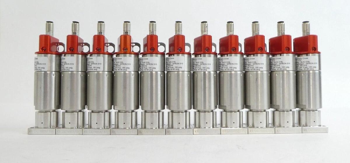 Used Ham-Let 2LNS4C-CM2-HB Hybrid Diaphragm Valve Reseller Lot of 35 Working