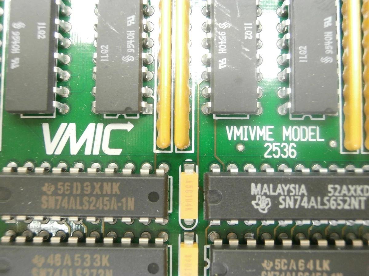 Used VMIC 332-002536-000 B 5V Optically Coupled Digital I/O PCB Card VMIVME 2536 Used