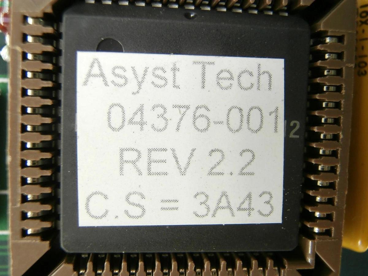 Used Asyst Technologies 06763-005 48V Control Board PCB 04376-001 Rev. 2.2 Used