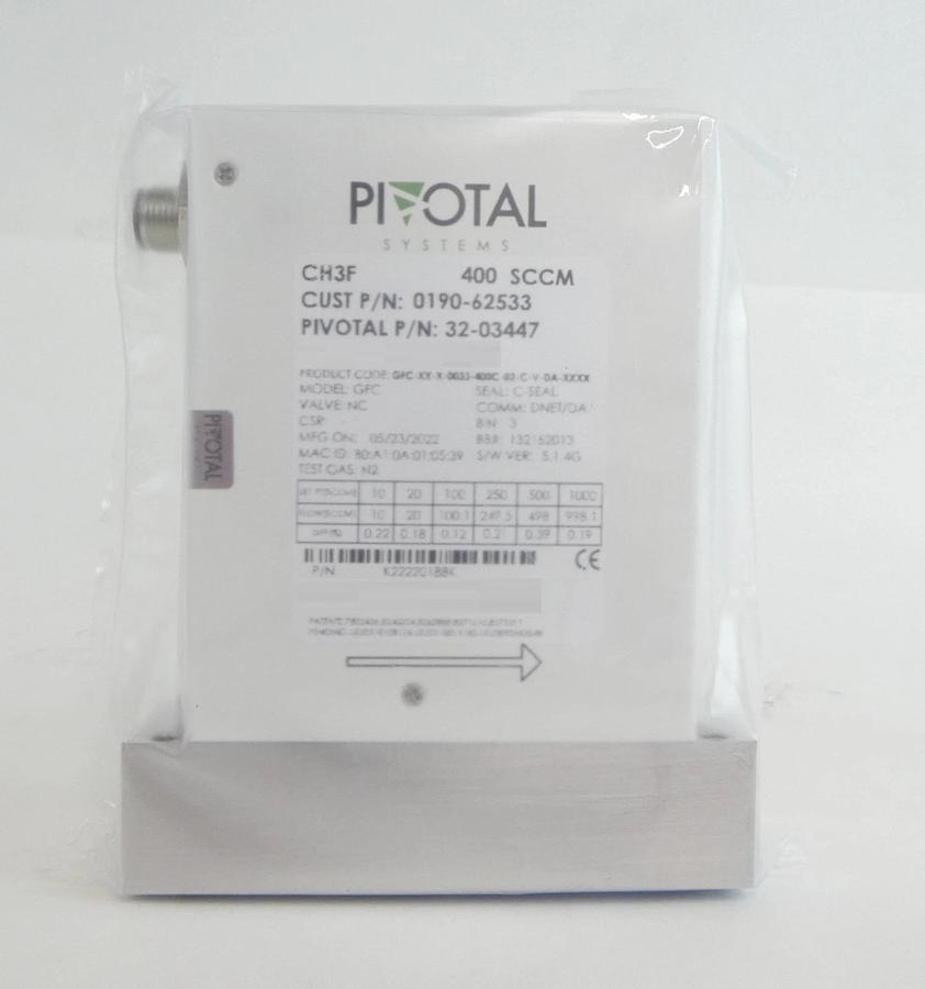 Pivotal Systems 32-03447 Mass Flow Controller MFC AMAT 0190-62533 Lot of 3 New