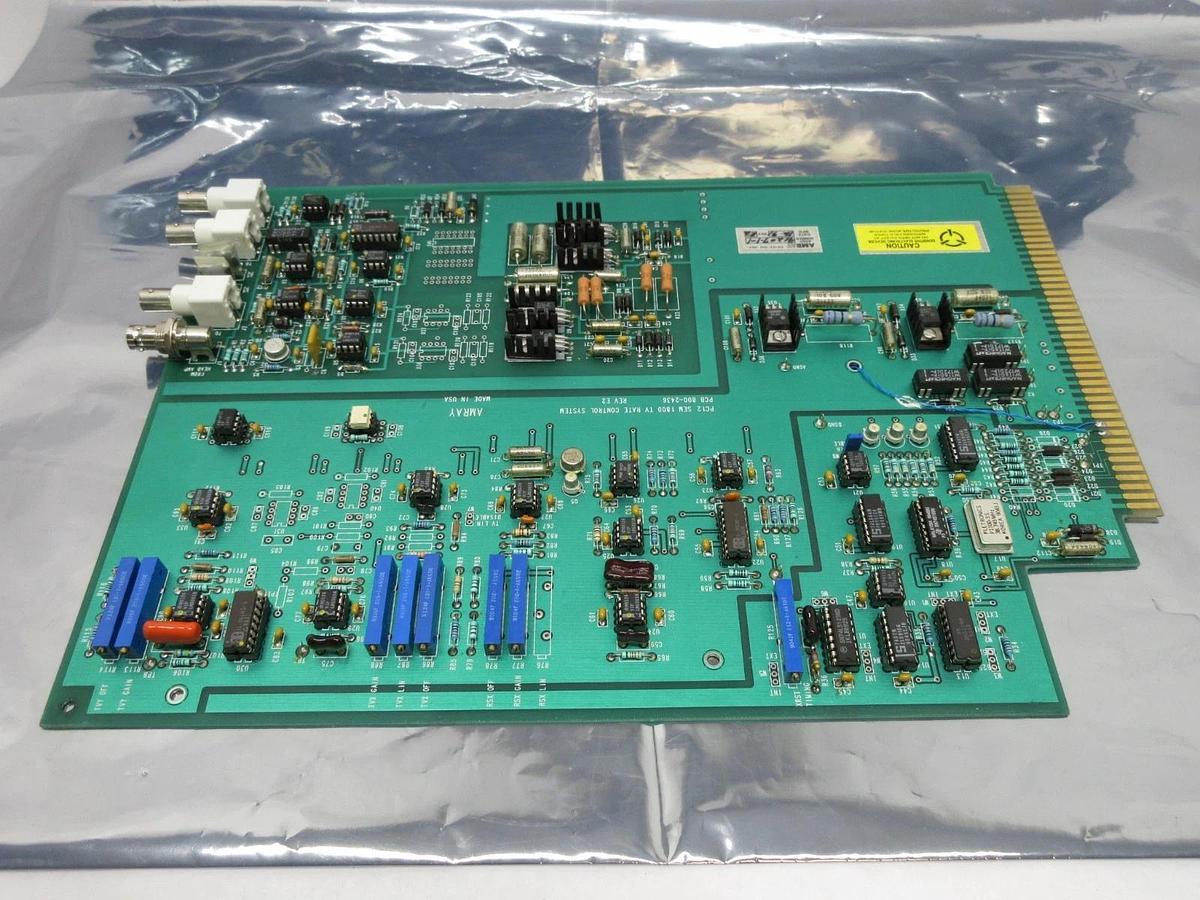 Used Amray 800-2436 PC12 SEM 1800 TV Rate Control System Card PCB Used Working