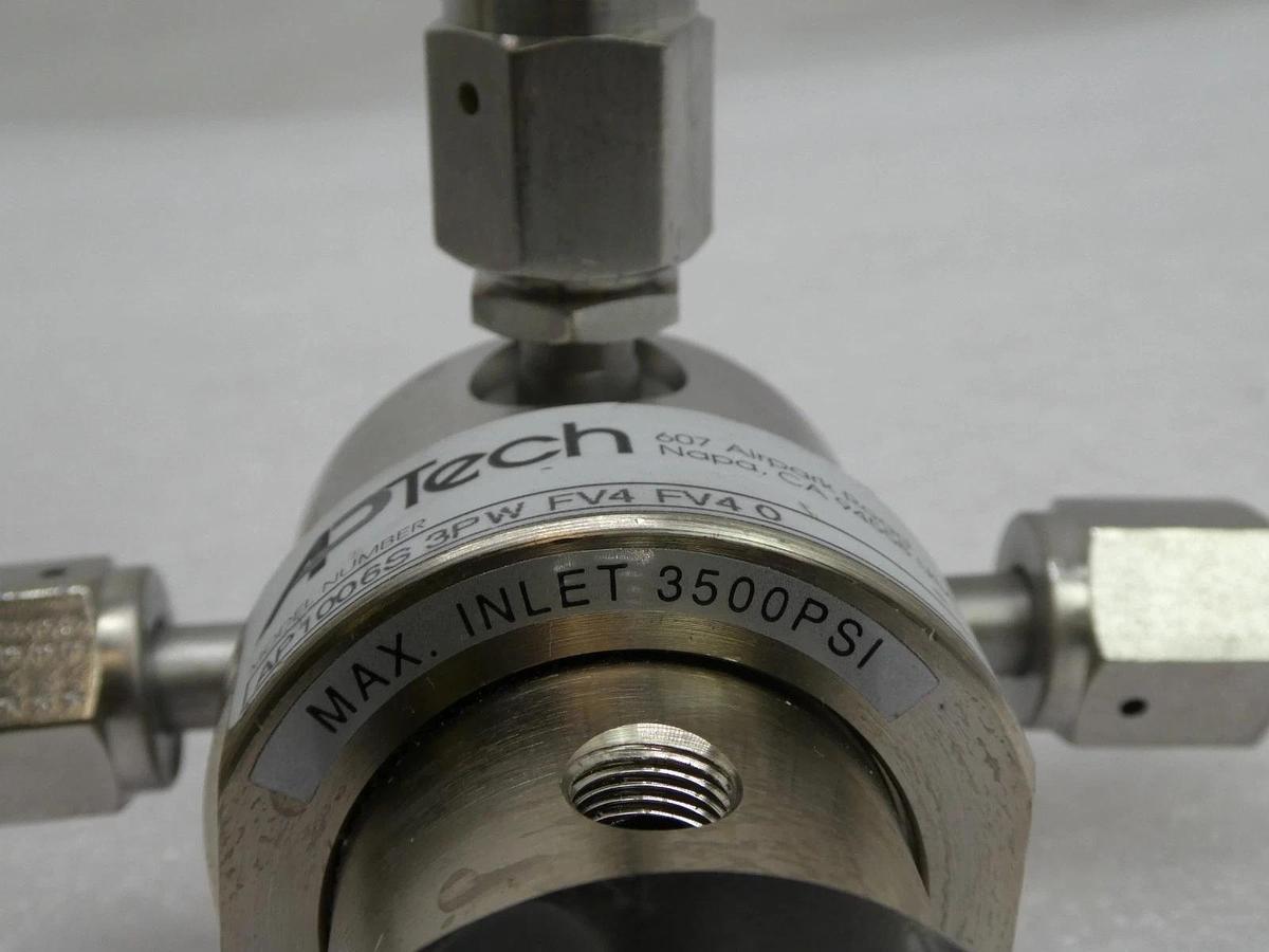Used APTech AP1006S 3PW FV4 FV4 0 Single Stage Regulator Valve Reseller Lot of 4