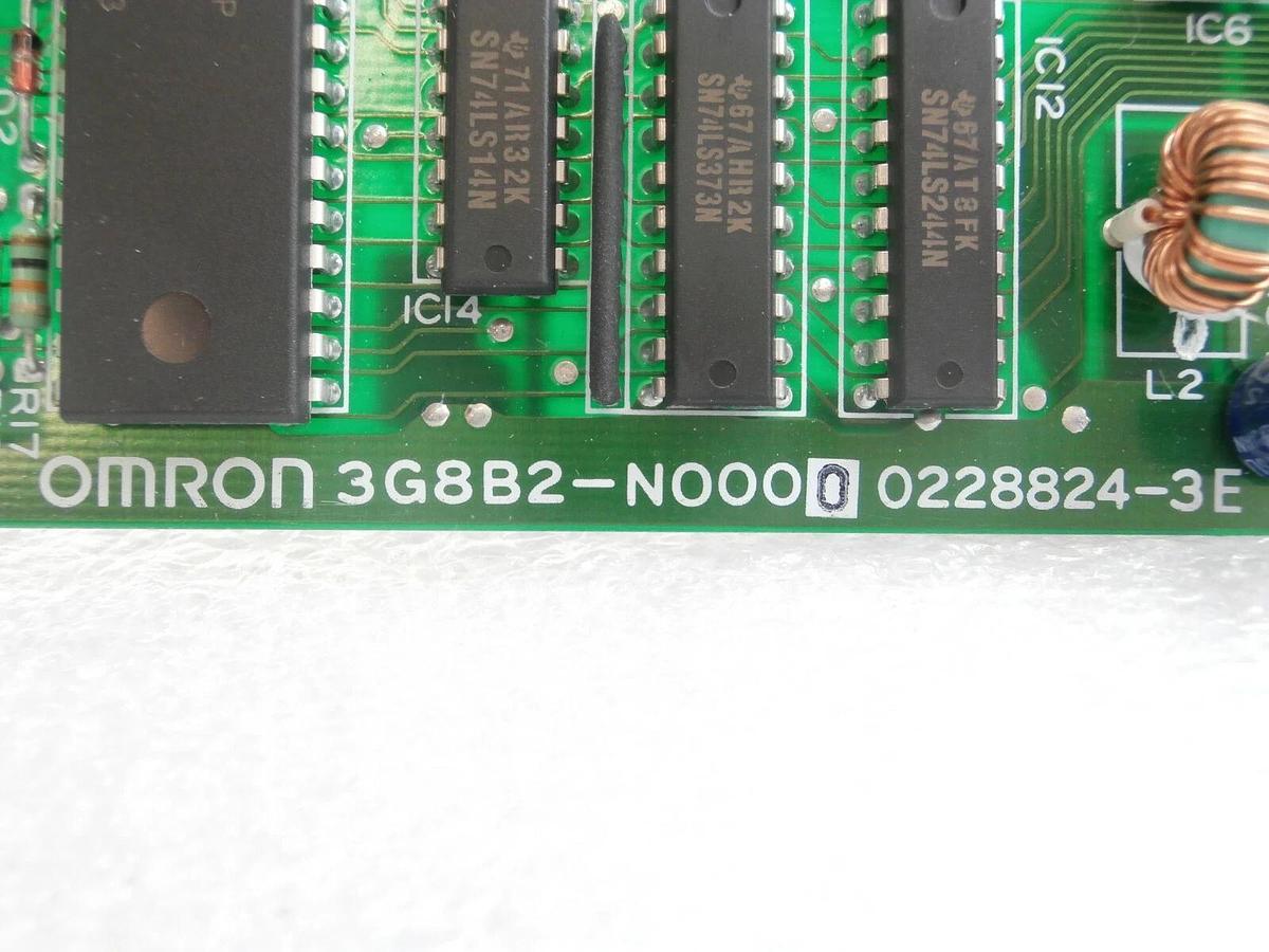 Used Omron 3G8B2-N0000 PCB Card N0000 TEL Tokyo Electron 3286-002065-11 P-8 Working