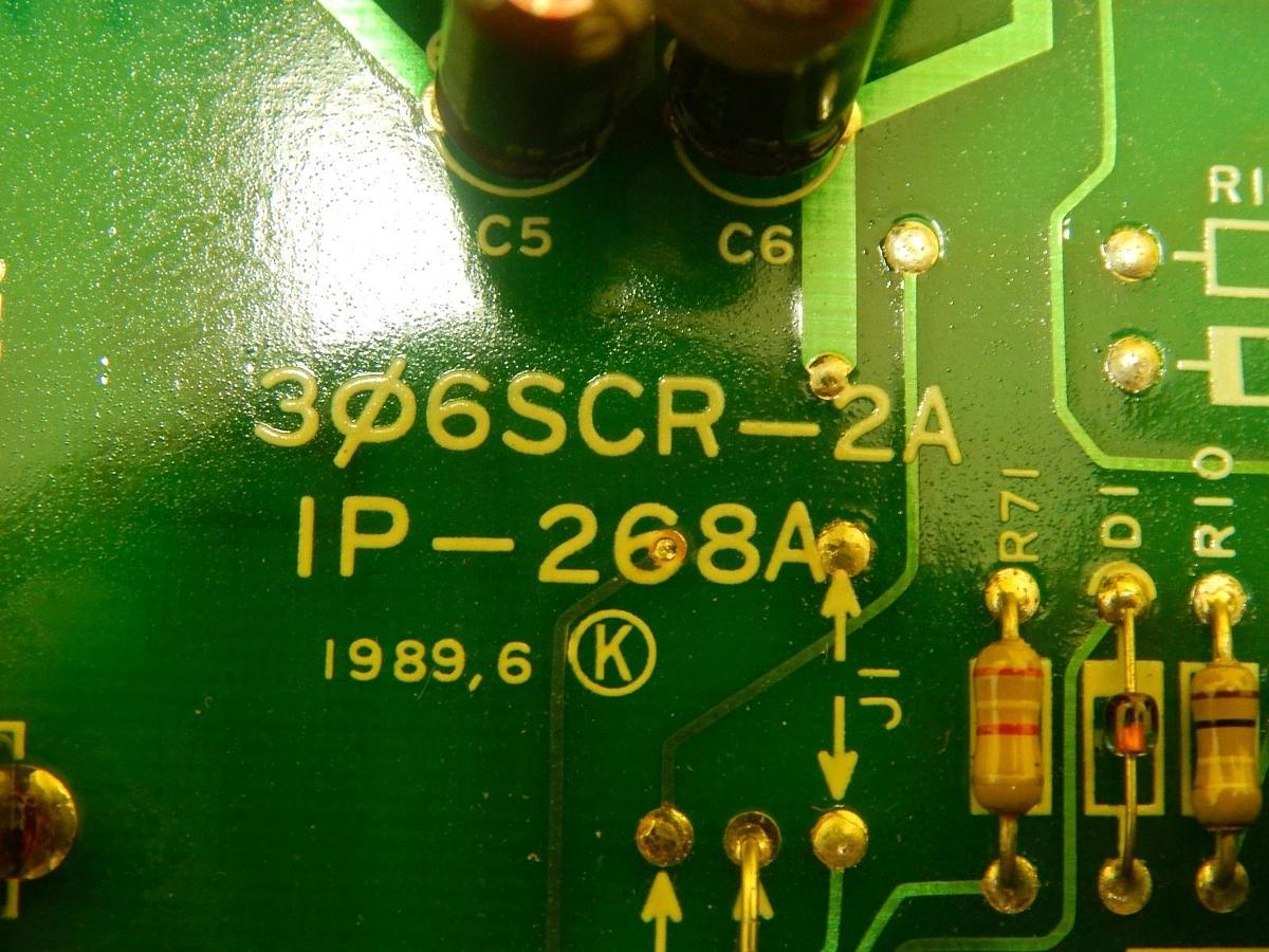 Used Yashibi 306SCR-2A Thyristor Transformer PCB Board IP-268A YCC-18K Used Working