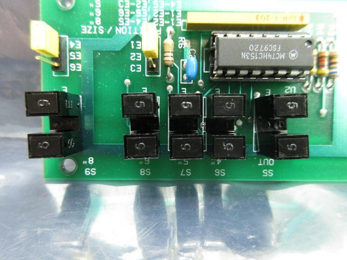 Used SVG Silicon Valley Group 80216A-01 Centering Device Sensors Board PCB 90S Used