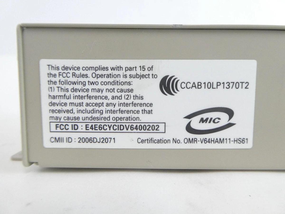 Used Omron V640-HAM11-V2 Amplifier Unit Assembly V640 Series Lot of 5 Working