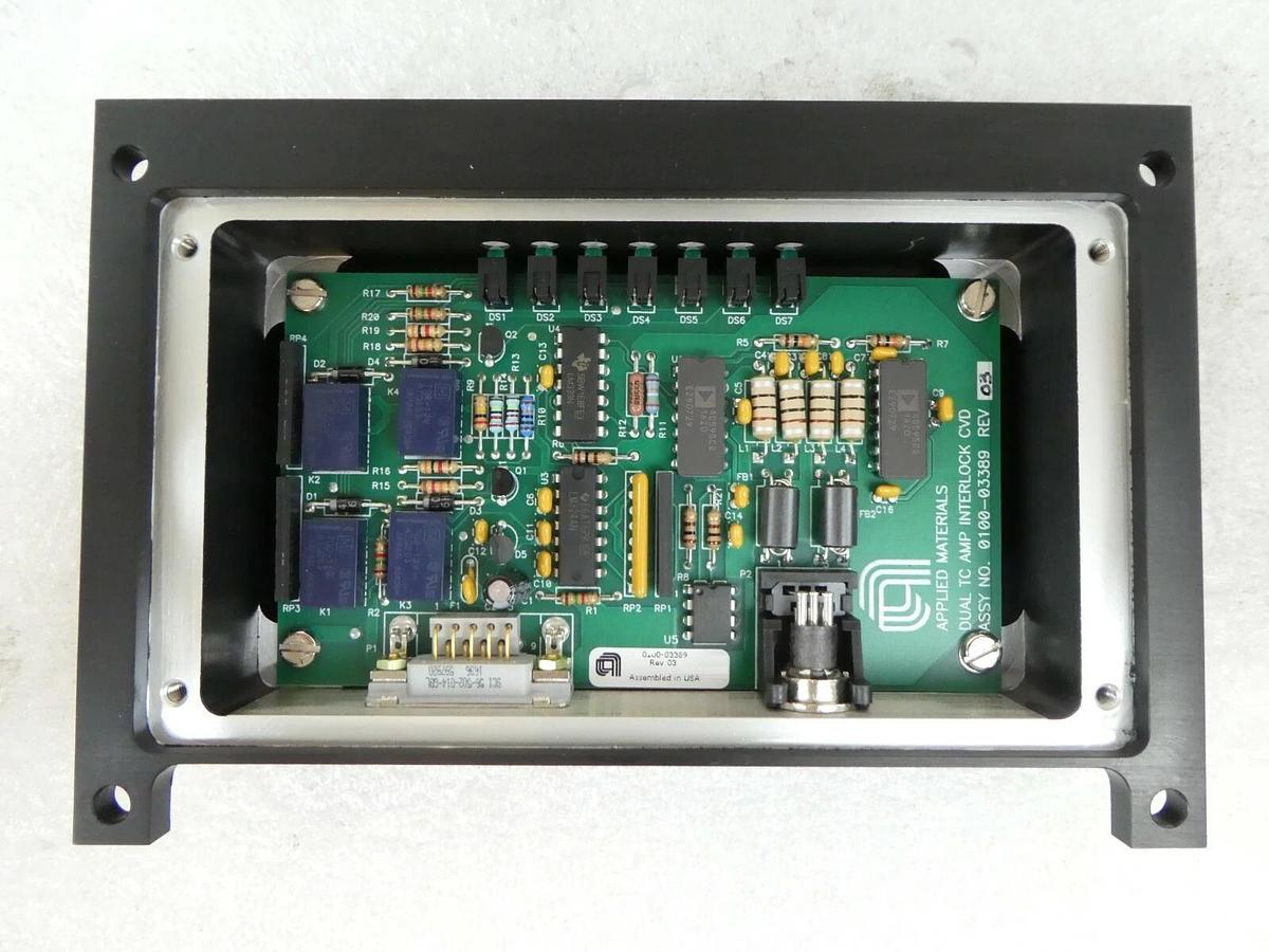 Used AMAT Applied Materials 0090-08397 Temperature Unit 0100-03389 Producer Working
