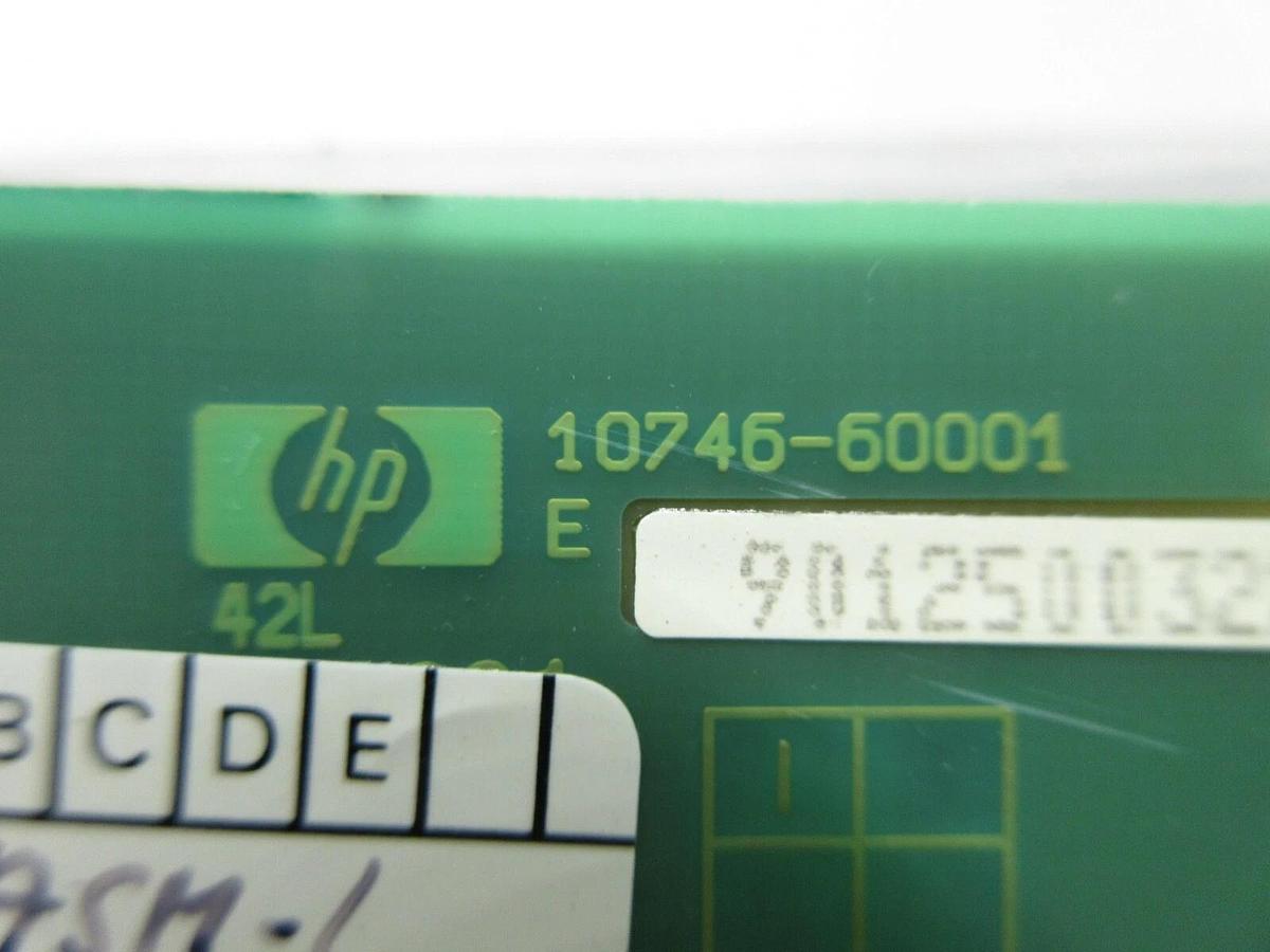 Used HP Hewlett-Packard 10746-60001 Processor PCB Card ASML 4022.430.0798 PAS Surplus