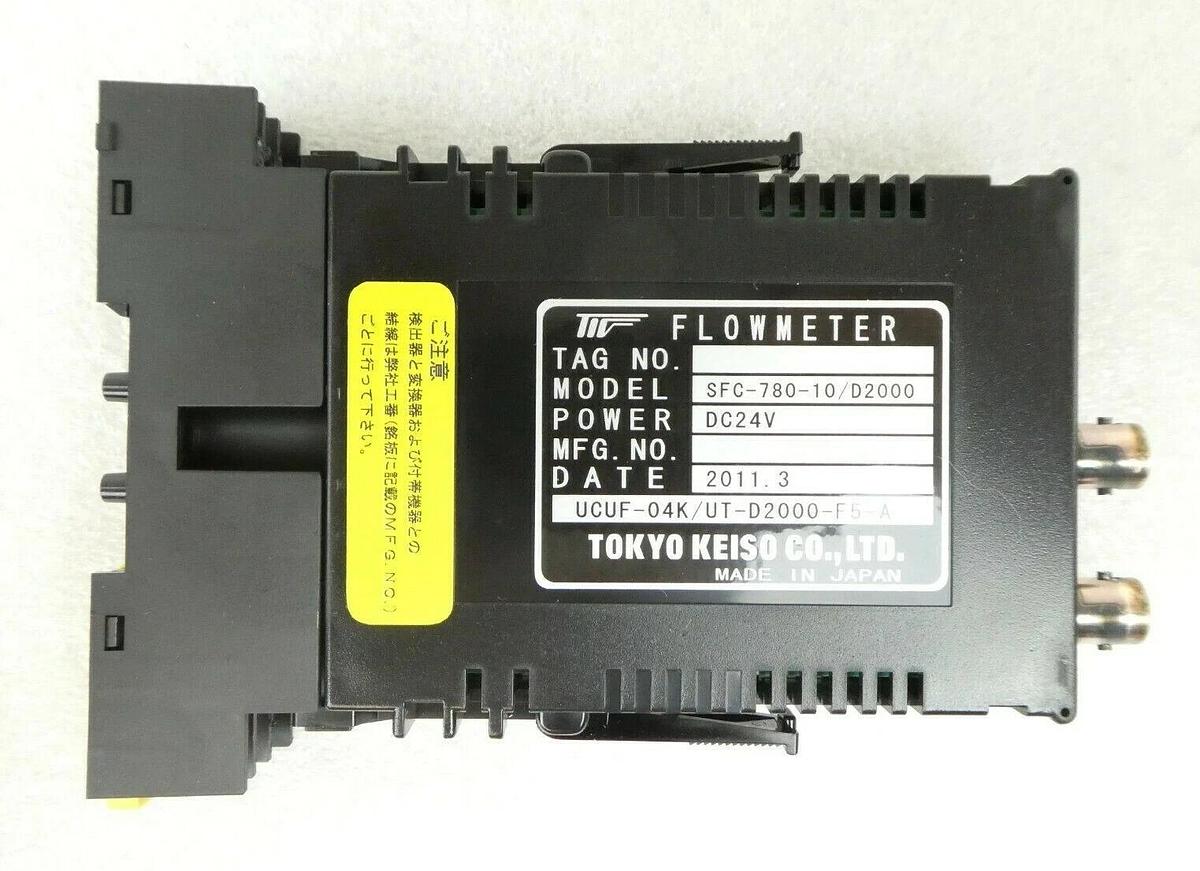 Used Tokyo Keiso SFC-780 Flowmeter Lot of 4 D1000 D2000 I300 Rudolph F30 Working