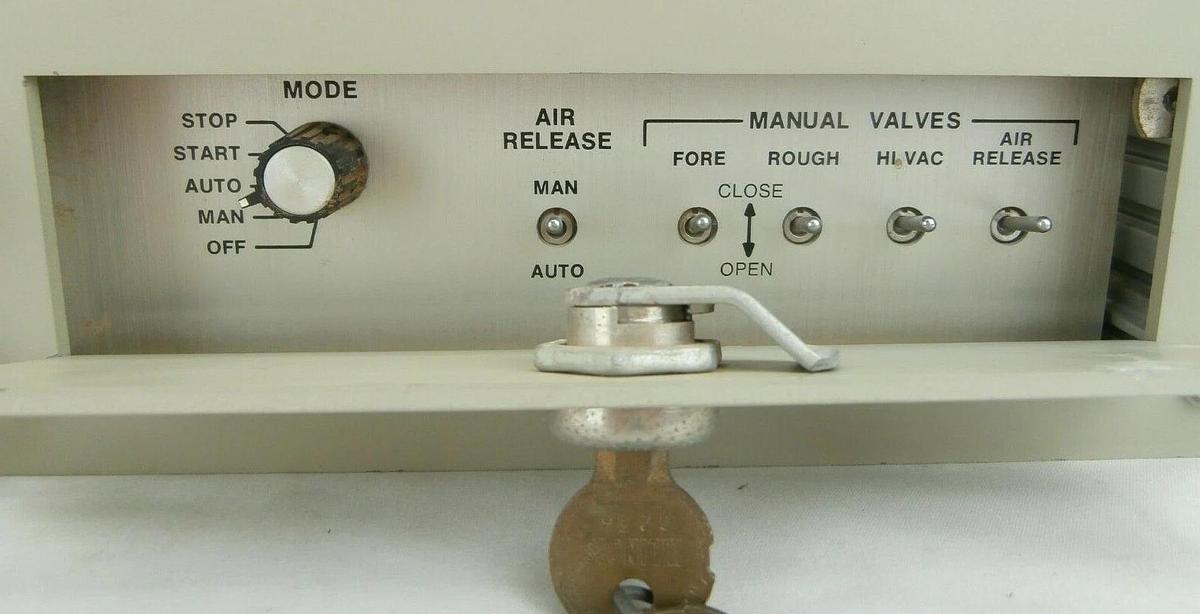 Used Varian 971-1016 M2-014 Vacuum Pump Automatic Valve Control Meter VSEA Working