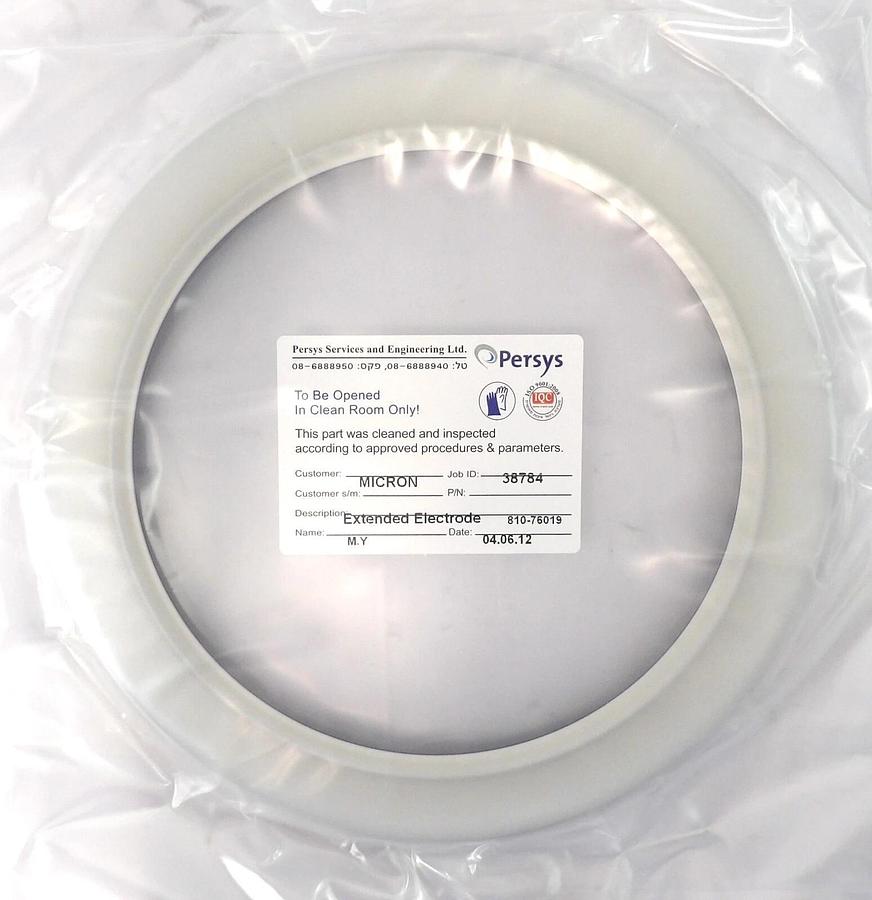 Refurbished Lam Research 810-76019 Extended Electrode Ring Assembly Refurbished