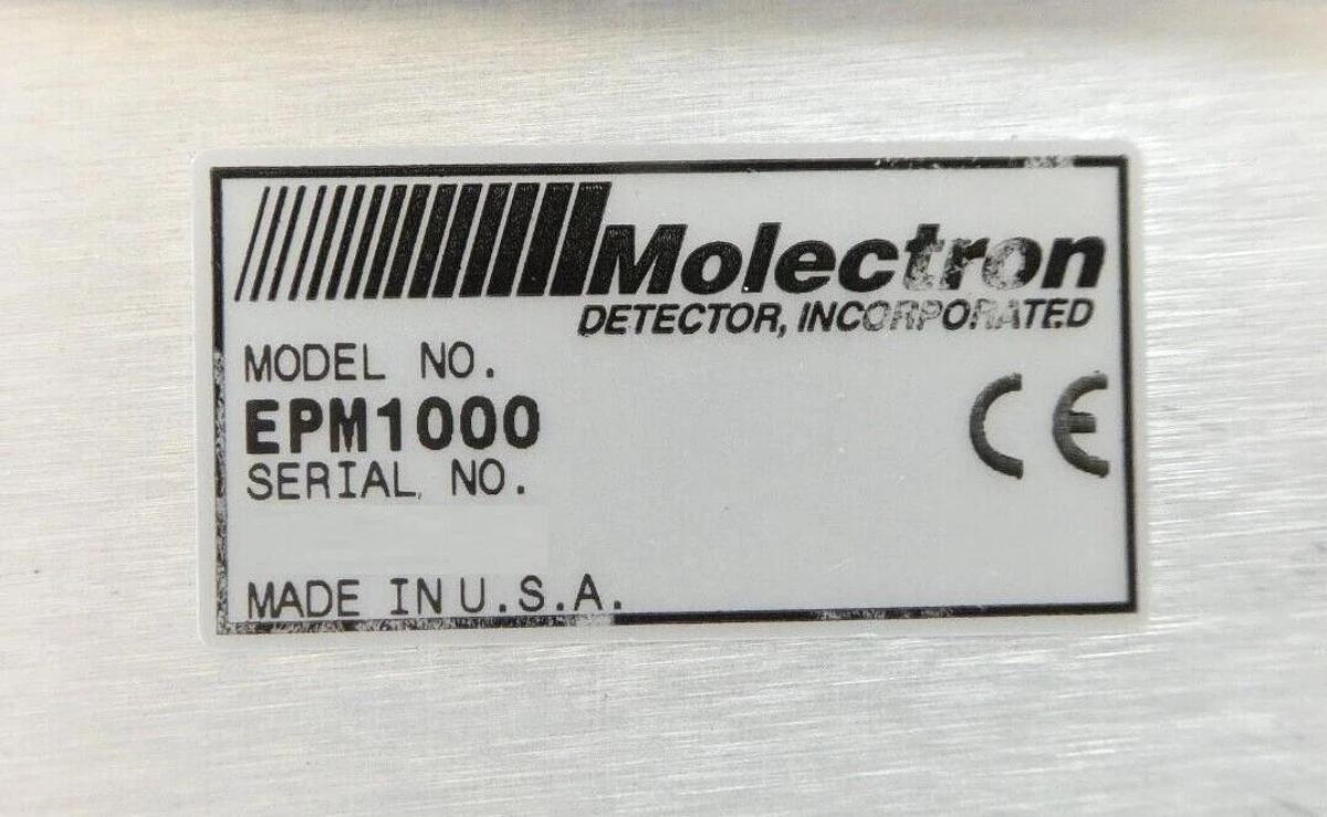 Used Molectron EPM1000 Lab Benchtop Single-Channel Laser Energy Power Meter Working