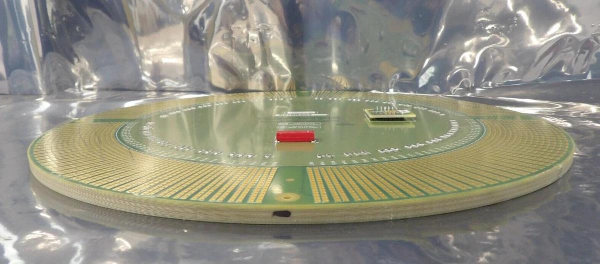 Used Teradyne 829-726-00 Round Circuit Board PCB Assembly Working Surplus