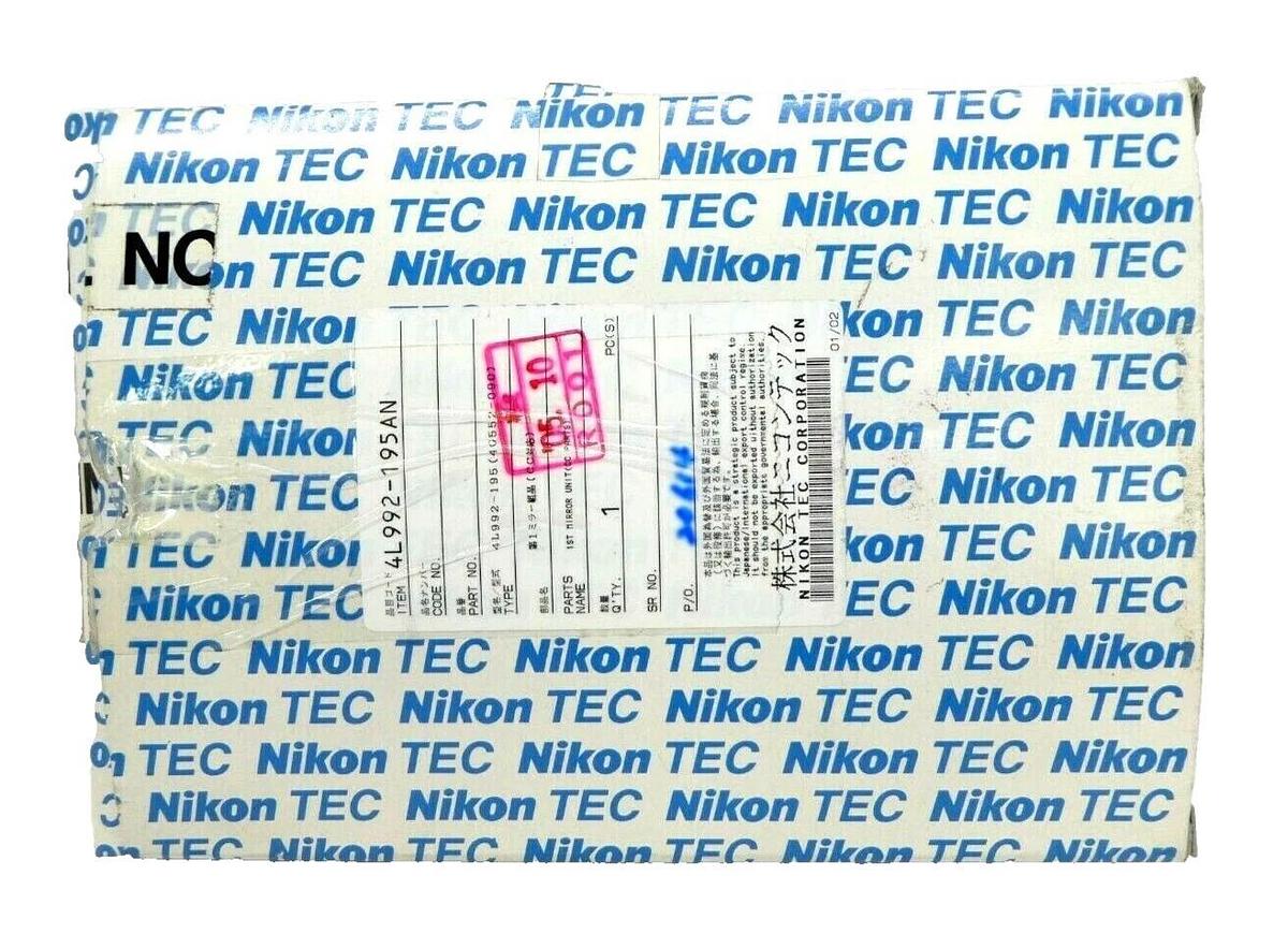 Nikon 4L992-195AN BMU 1st Mirror NSR-S306C 200mm DUV New Surplus